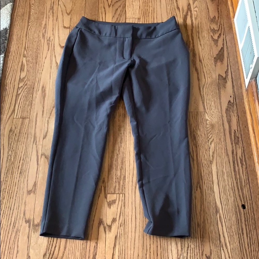 Dark gray dress pants